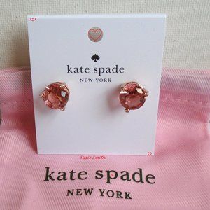 ♠️ Kate Spade ♠️️ "Rise and Shine" Light Peach Stud Earrings